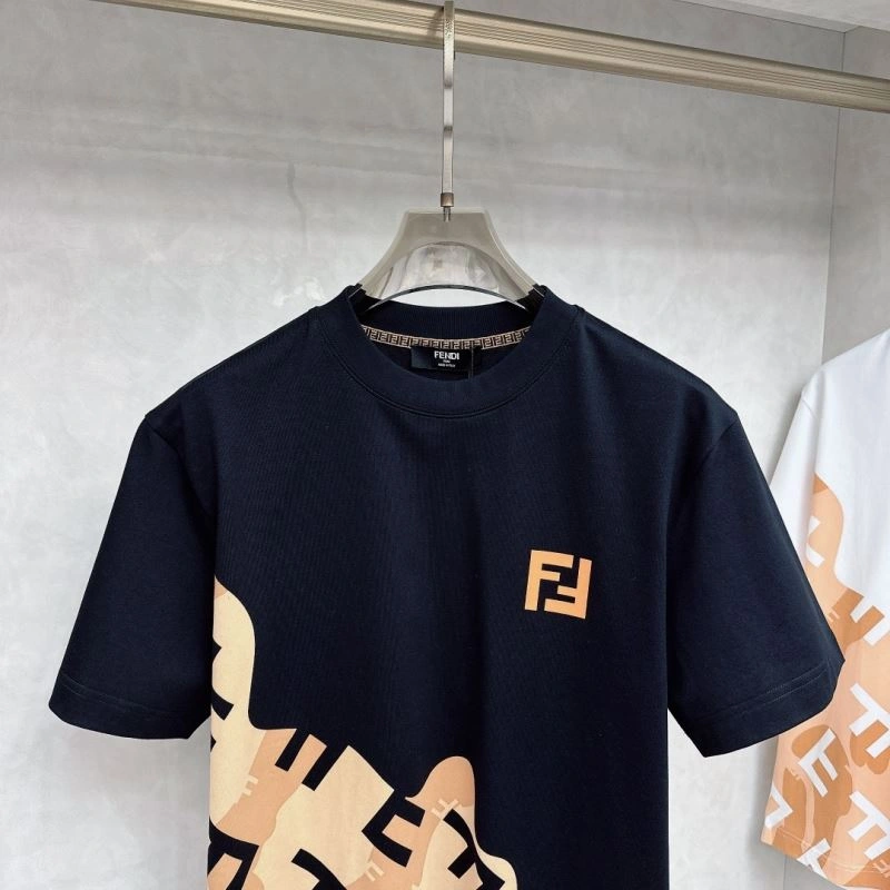 Fendi T-Shirts Stretchable 121657