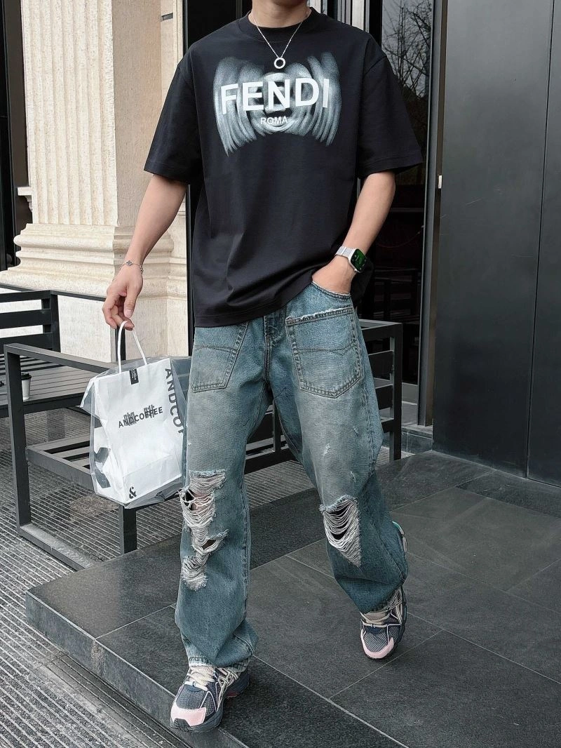 Breathable Fendi T-Shirts 121644