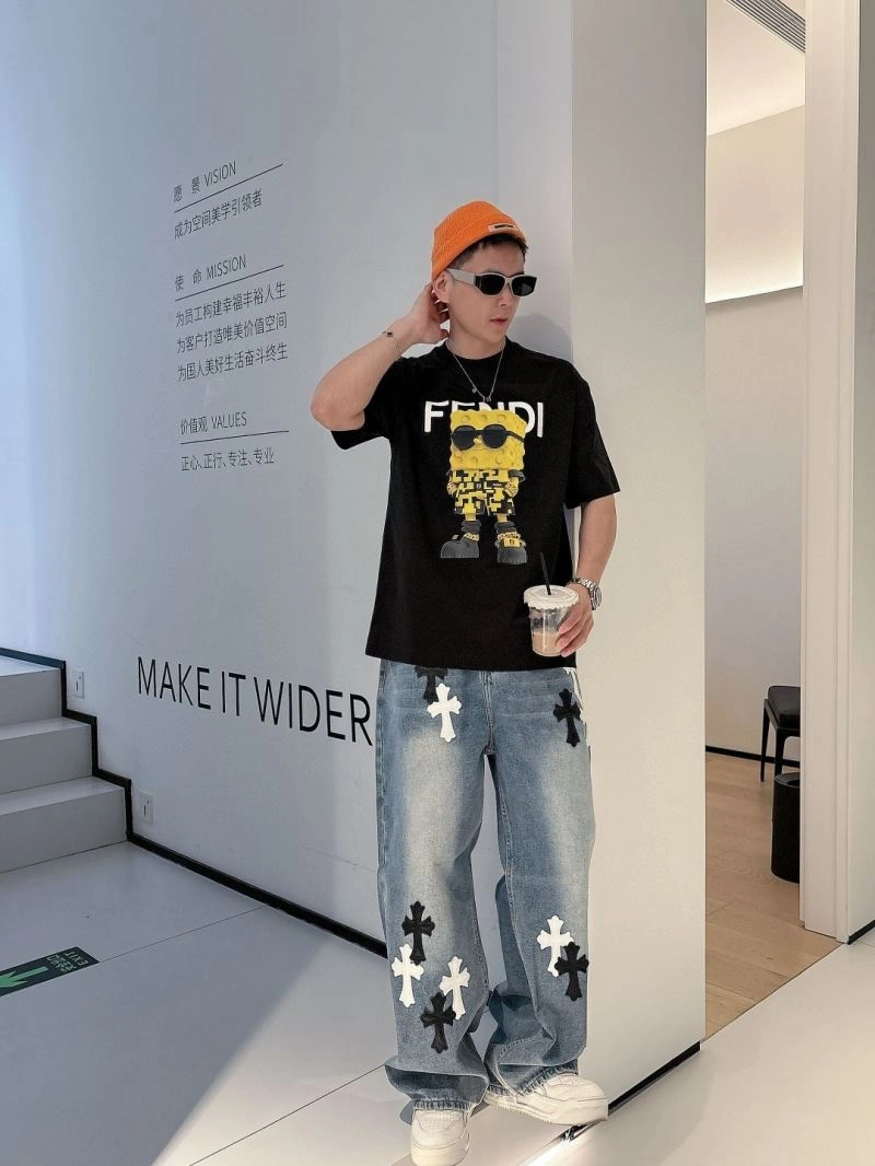 Fendi T-Shirts Premium 121642