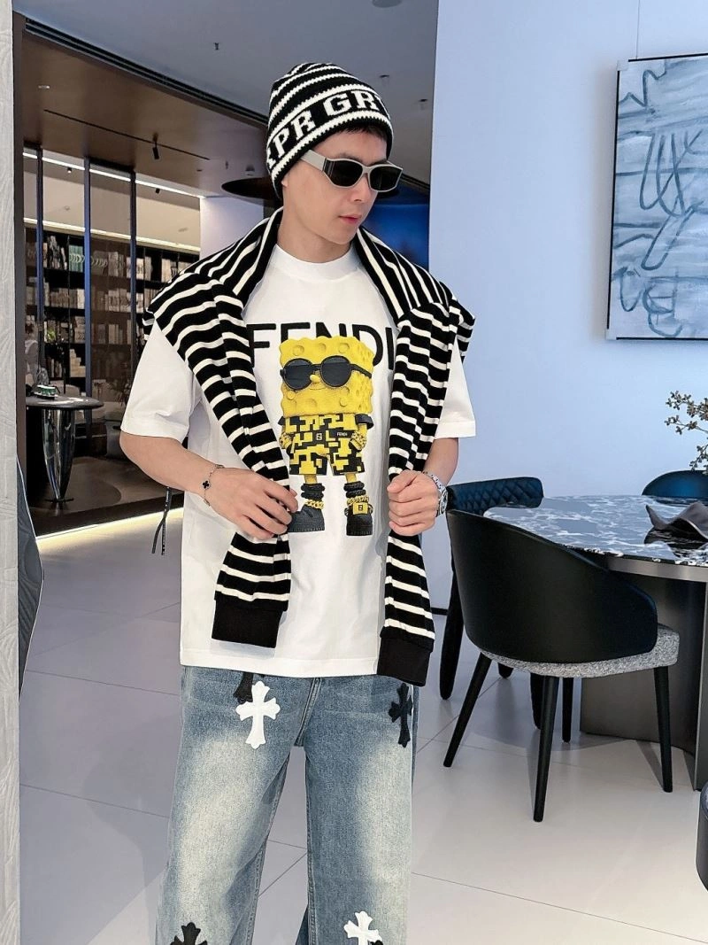 Fendi T-Shirts Unique 121636