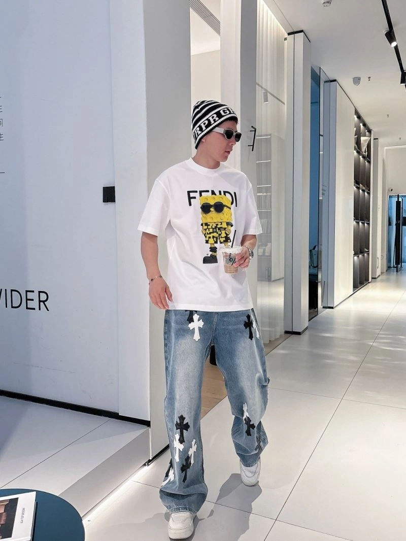 Fendi T-Shirts Unique 121636