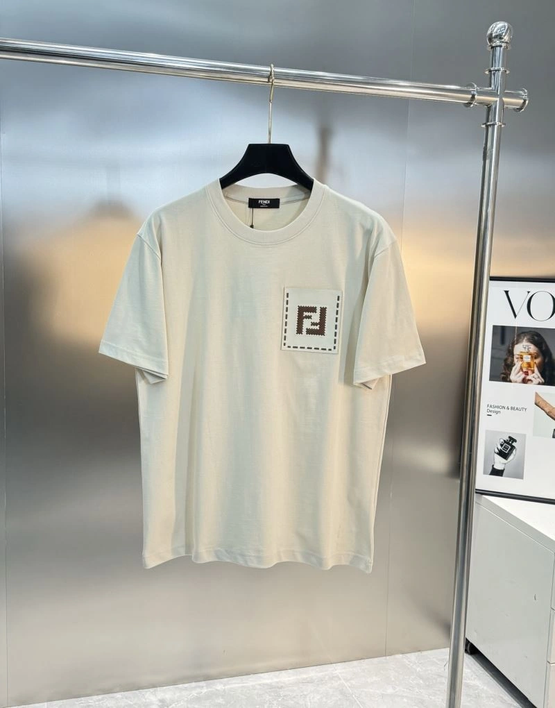 Fendi T-Shirts SmoothTexture 121460