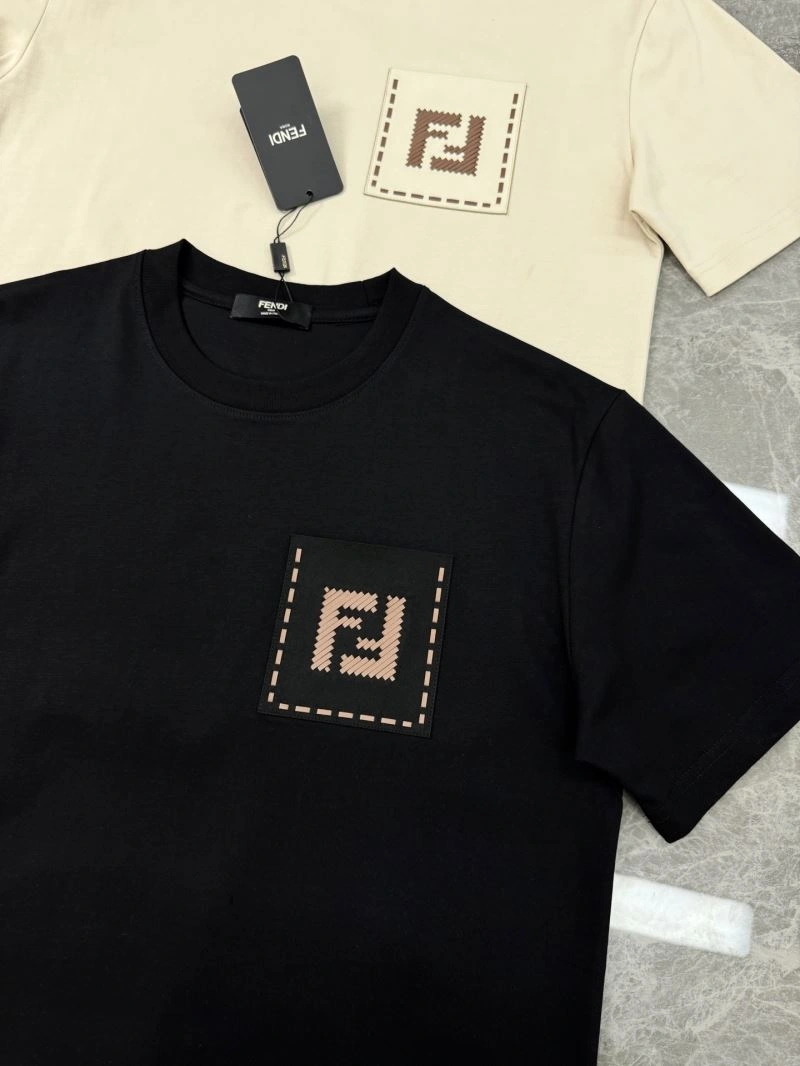 Fendi T-Shirts SmoothTexture 121460