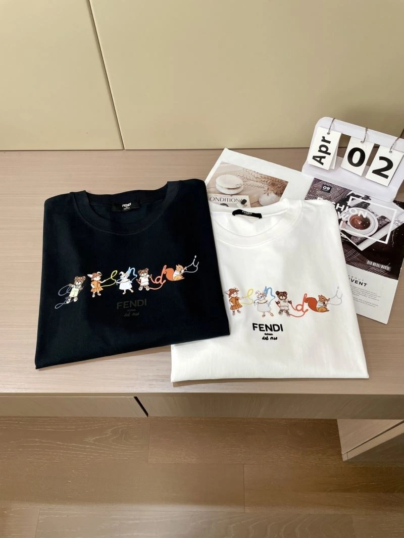 Fendi T-Shirts Flexible 121404