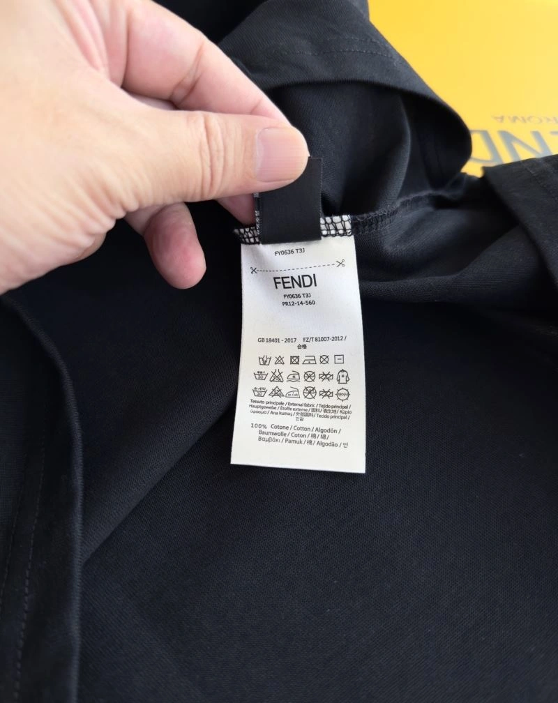 Fendi T-Shirts EasyCare 121413