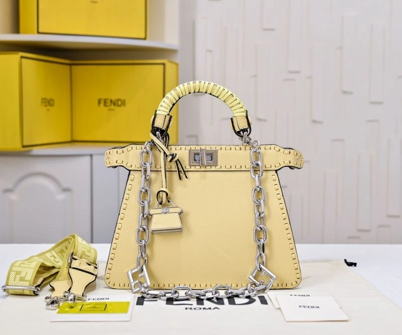Fendi Top Handle Bags Breathable 85128