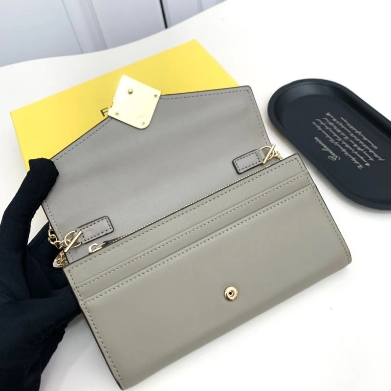 Fendi Wallets Purse ZipUp 86146