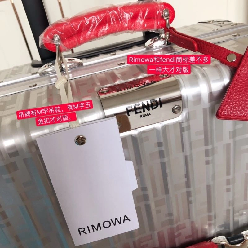ComfortFit Fendi x Rimowa Suitcase 69455