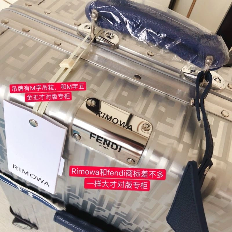 Attractive Fendi x Rimowa Suitcase 69450