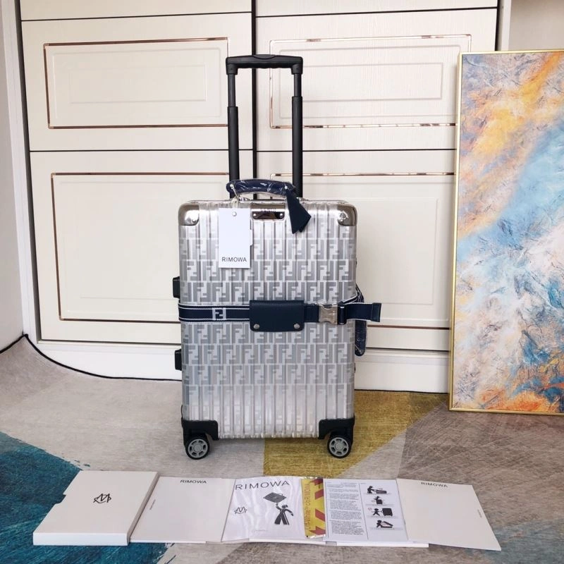 Sporty Fendi x Rimowa Suitcase 69496