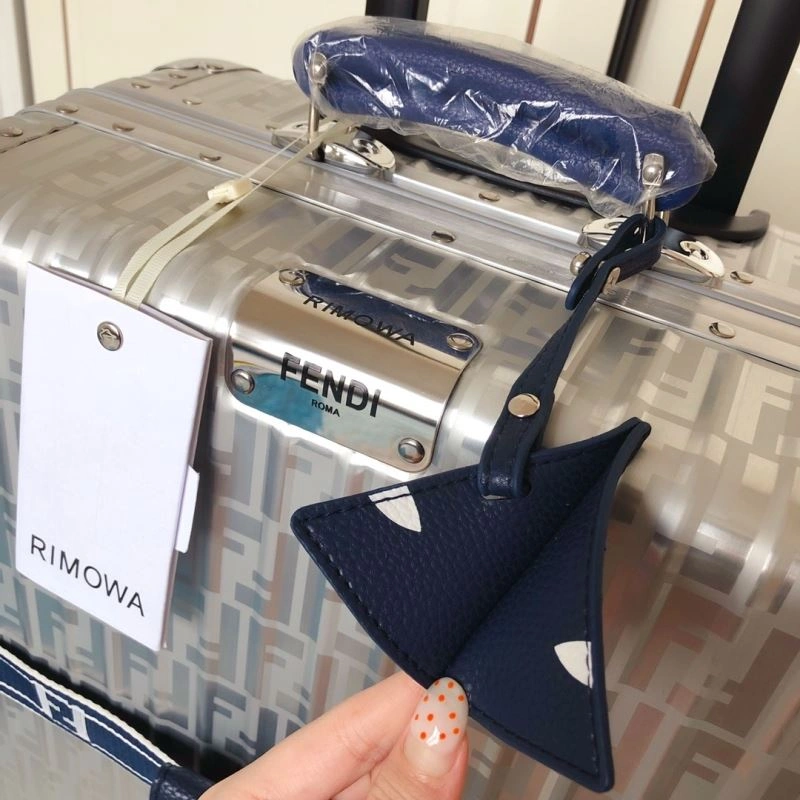 Sporty Fendi x Rimowa Suitcase 69496