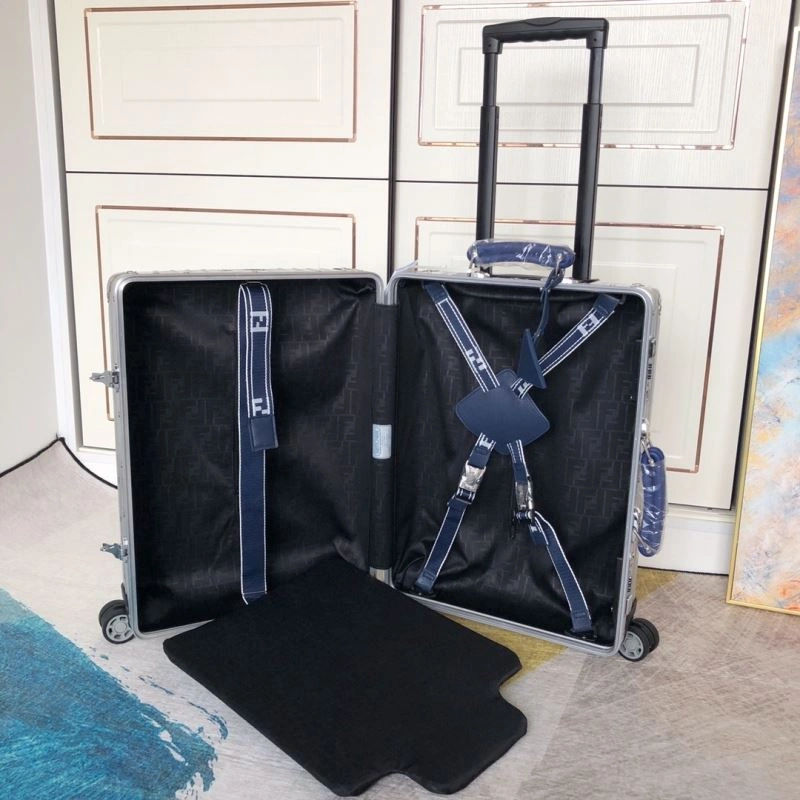 Sporty Fendi x Rimowa Suitcase 69496