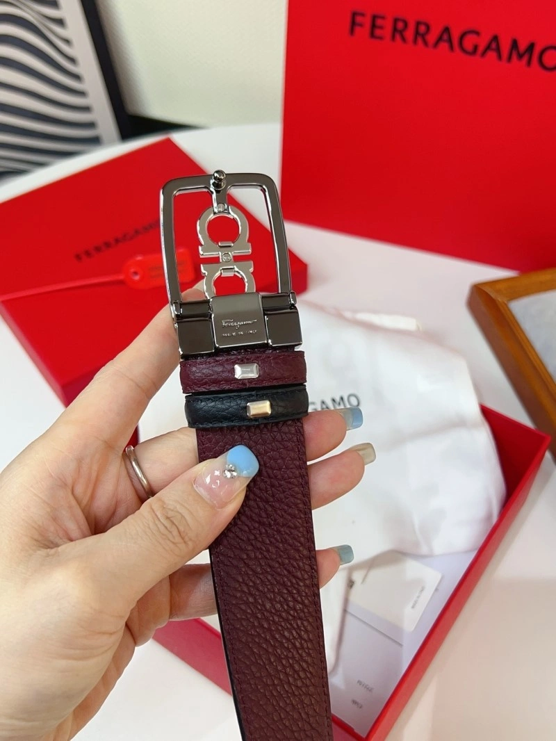 SmoothTexture Ferragamo Belts 287576
