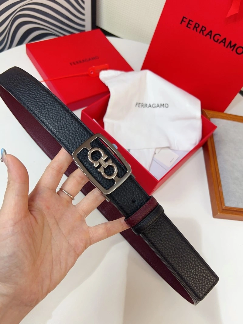 SmoothTexture Ferragamo Belts 287576