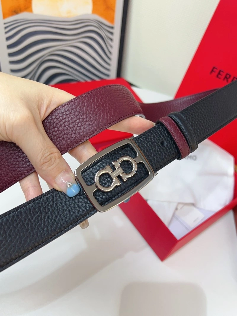SmoothTexture Ferragamo Belts 287576