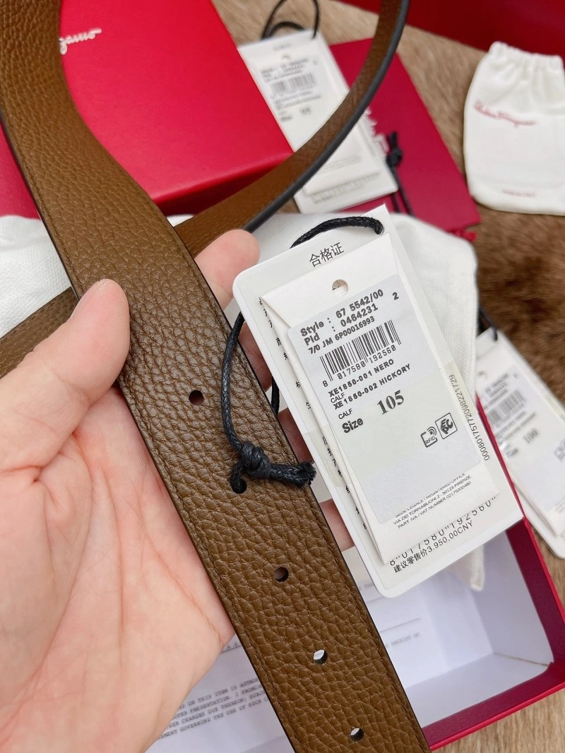 Ferragamo Belts Breathable 288904