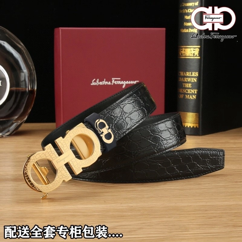 SmoothTexture Ferragamo Belts 288666