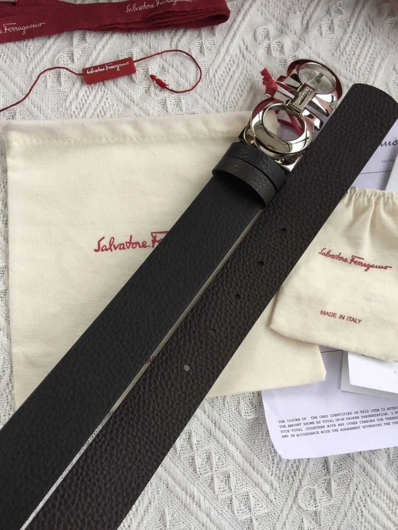 SmoothTexture Ferragamo Belts 287336