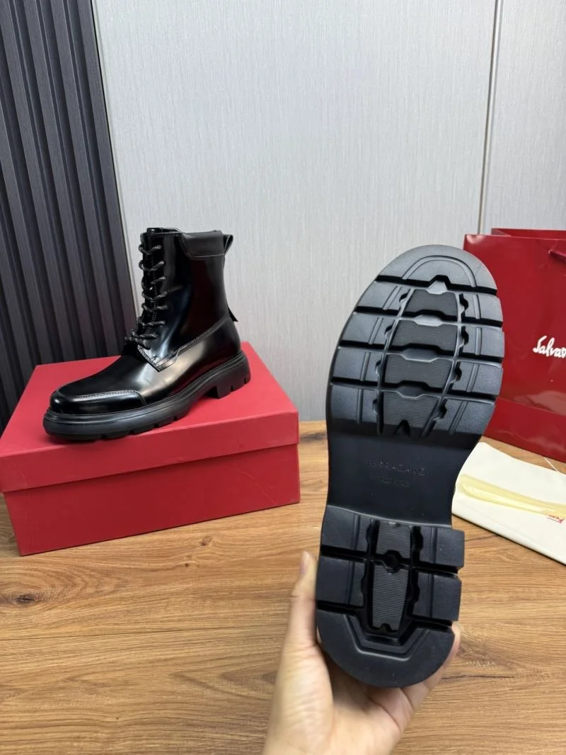 Elegant Ferragamo Boots 4877