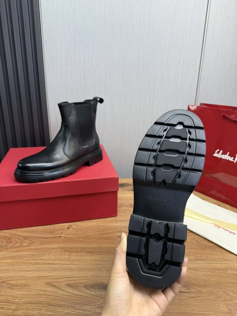 Ferragamo Boots Flexible 4868