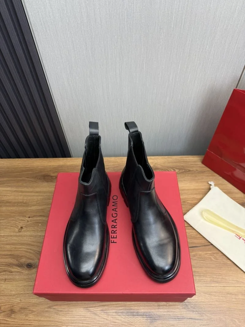 Ferragamo Boots Flexible 4868