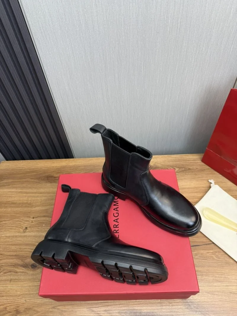 Ferragamo Boots Flexible 4868