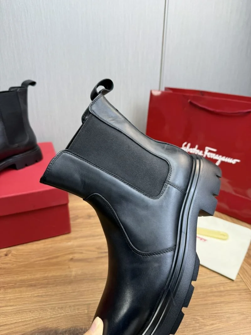 Ferragamo Boots Flexible 4868