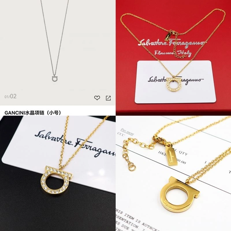 Comfortable Ferragamo Necklaces 213049