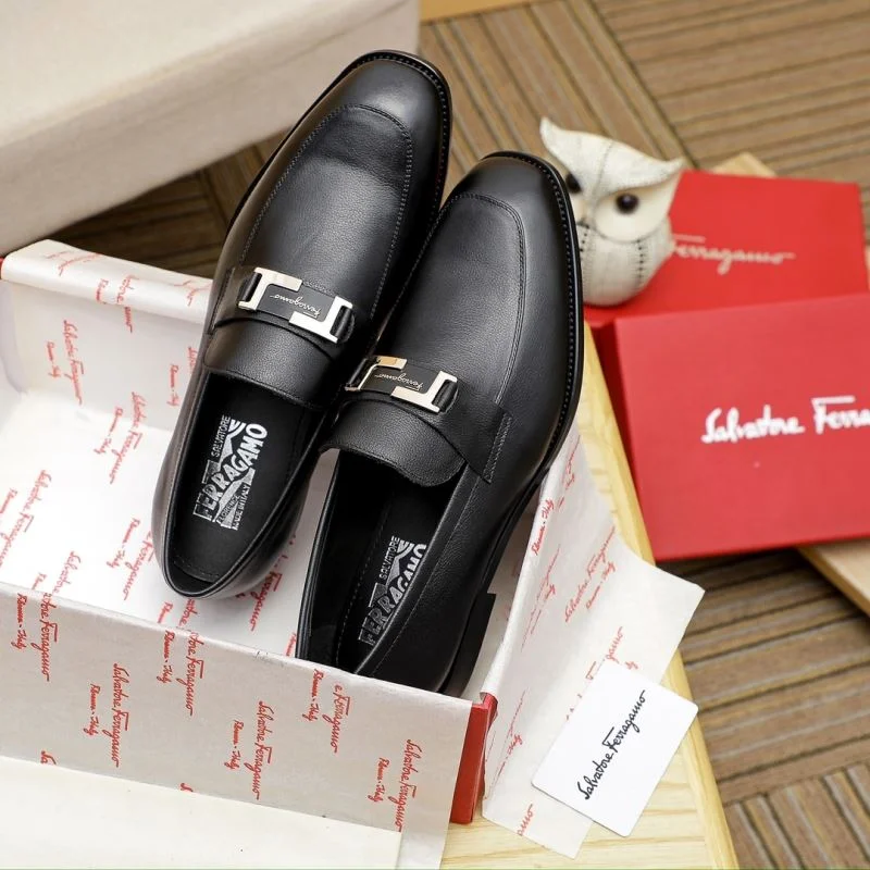 Stretchable Ferragamo Shoes 4836
