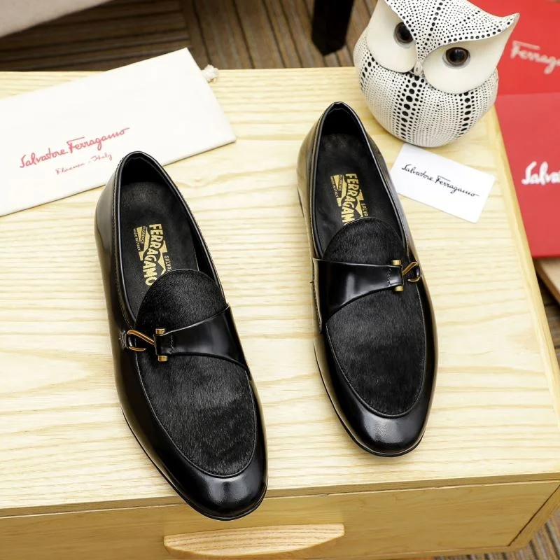 Bright Ferragamo Shoes 4713