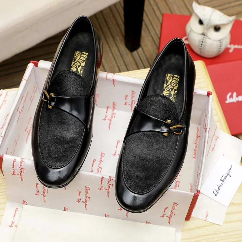 Bright Ferragamo Shoes 4713