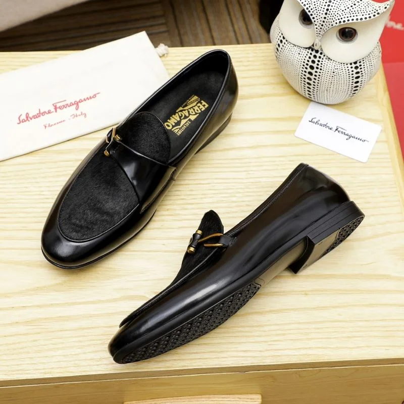 Bright Ferragamo Shoes 4713