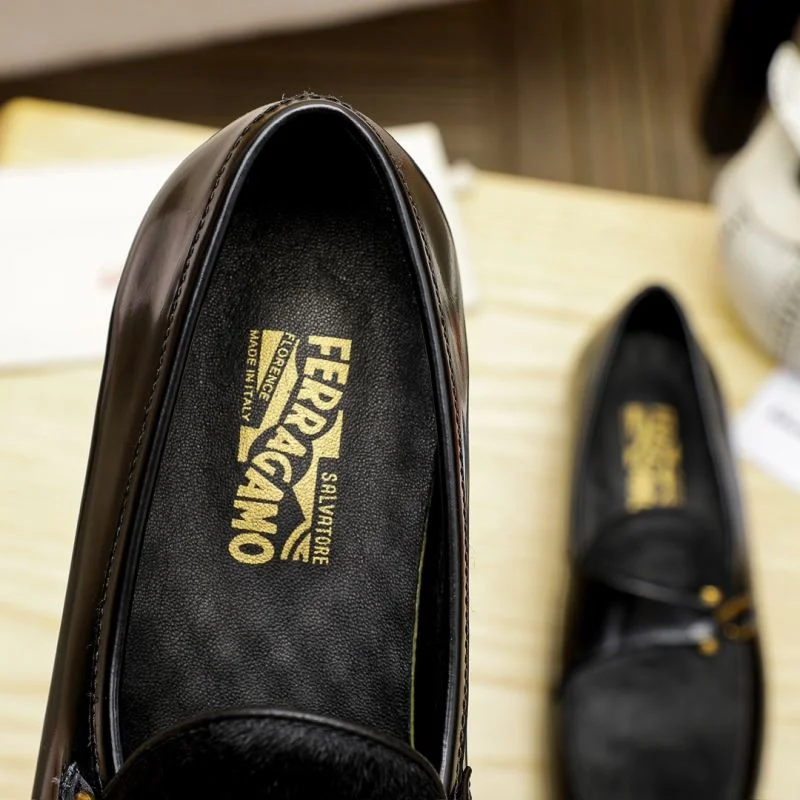 Bright Ferragamo Shoes 4713