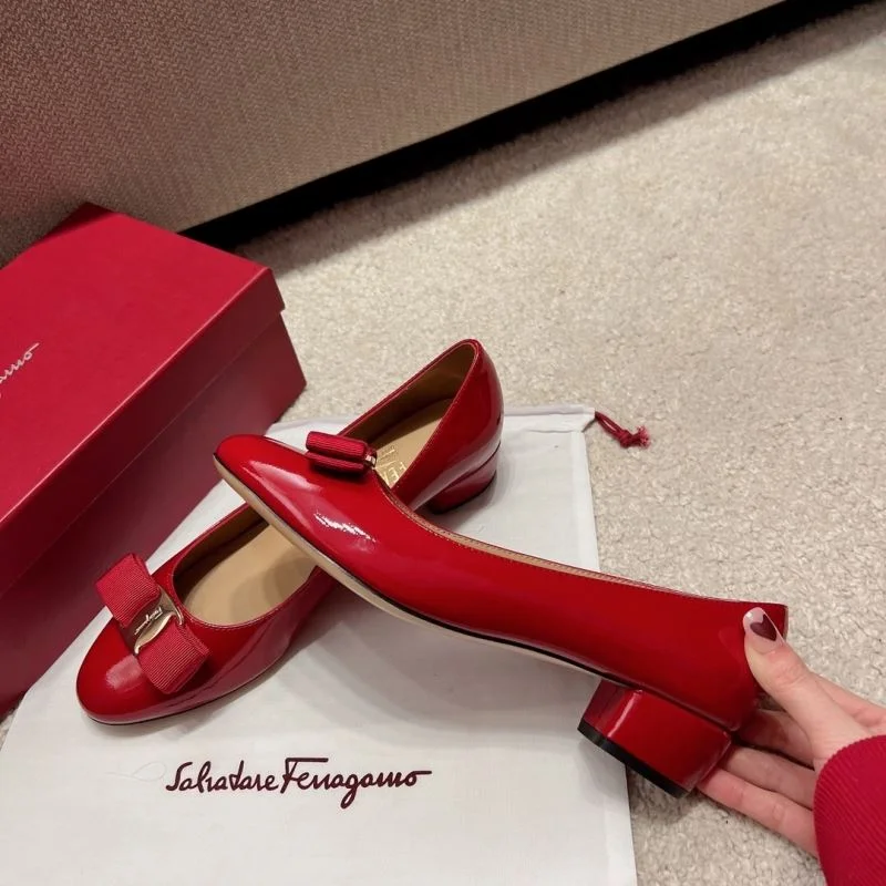 Ferragamo Shoes Breathable 12550