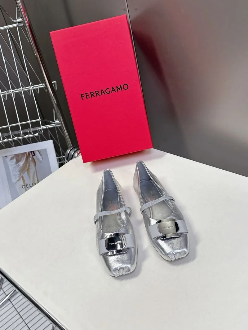 Ferragamo Shoes SmoothTexture 10123