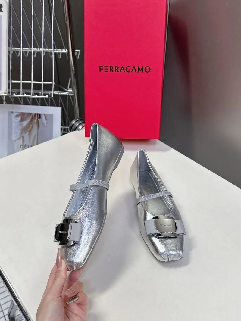 Ferragamo Shoes SmoothTexture 10123