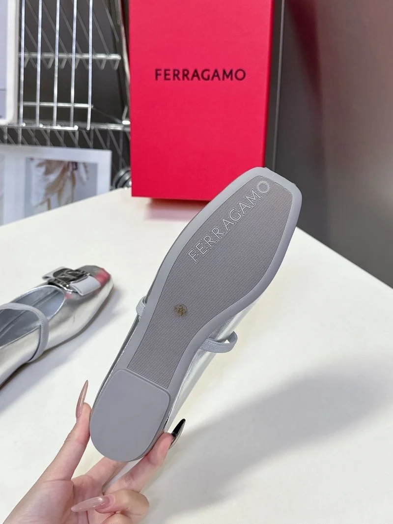 Ferragamo Shoes SmoothTexture 10123