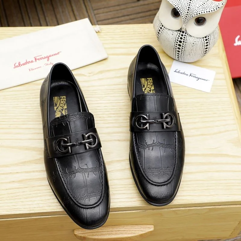 Bright Ferragamo Shoes 14404