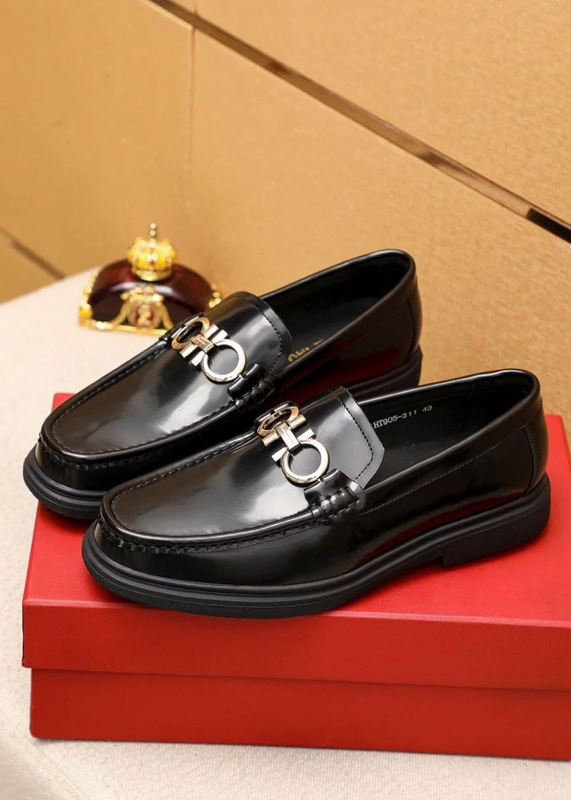 Stretchable Ferragamo Shoes 14315