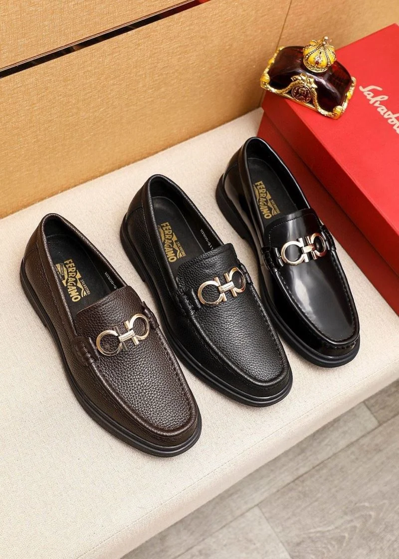 Stretchable Ferragamo Shoes 14315