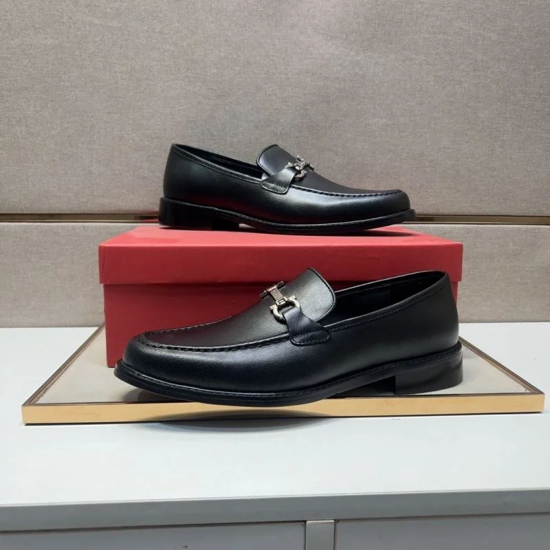 Ferragamo Shoes SmoothTexture 14245
