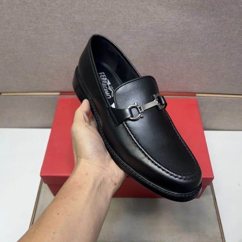 Ferragamo Shoes SmoothTexture 14245
