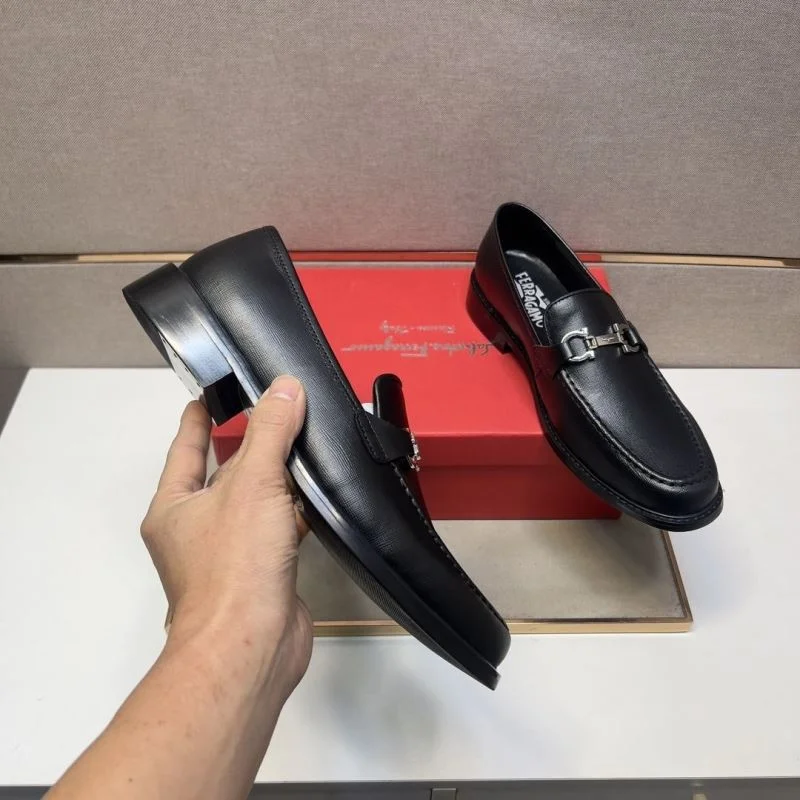 Ferragamo Shoes SmoothTexture 14245