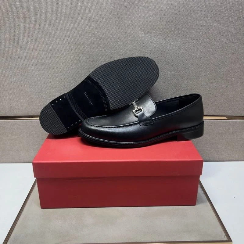 Ferragamo Shoes SmoothTexture 14245