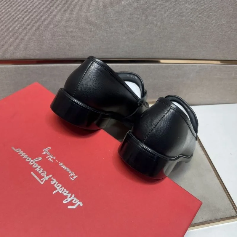 Ferragamo Shoes SmoothTexture 14245