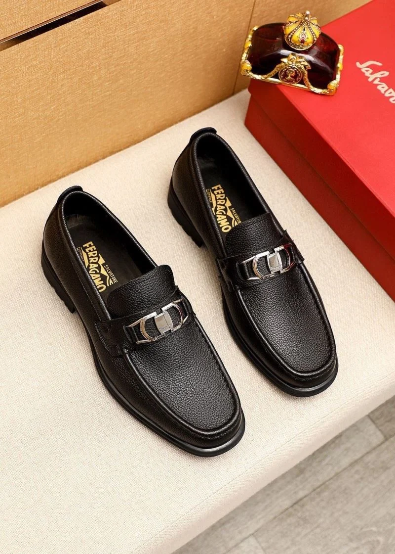 Ferragamo Shoes SmoothTexture 14232
