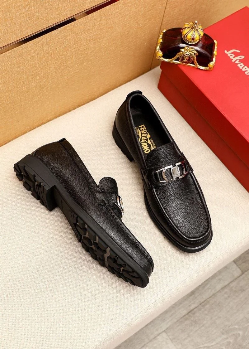 Ferragamo Shoes SmoothTexture 14232
