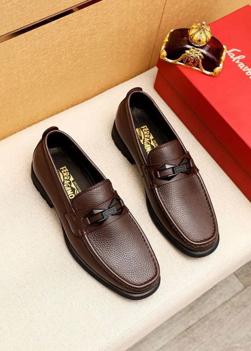 SmoothTexture Ferragamo Shoes 14217