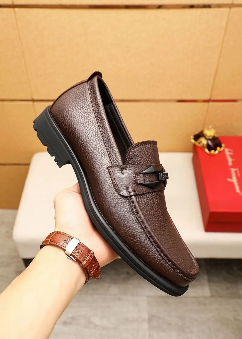 SmoothTexture Ferragamo Shoes 14217