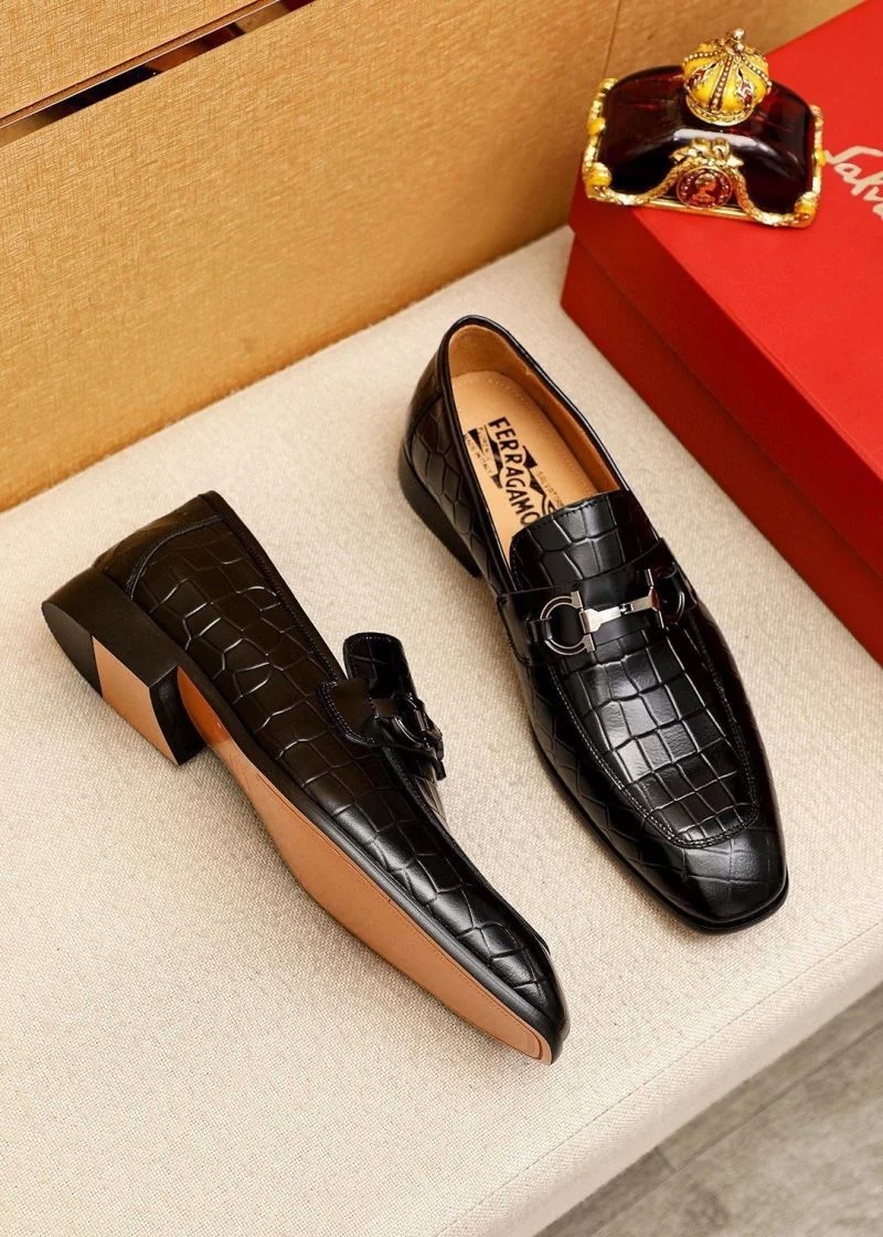 Stretchable Ferragamo Shoes 14168